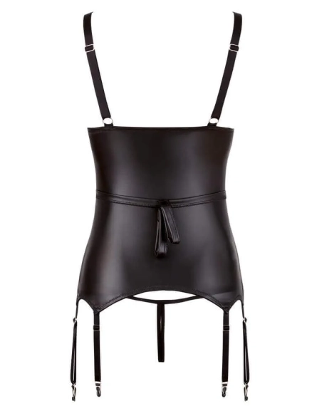 Podvazkový bondage top Basque
