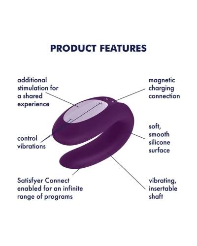 Satisfyer Partner Box 2 - nabíjecí, inteligentní párový vibrátor (2 dílný)