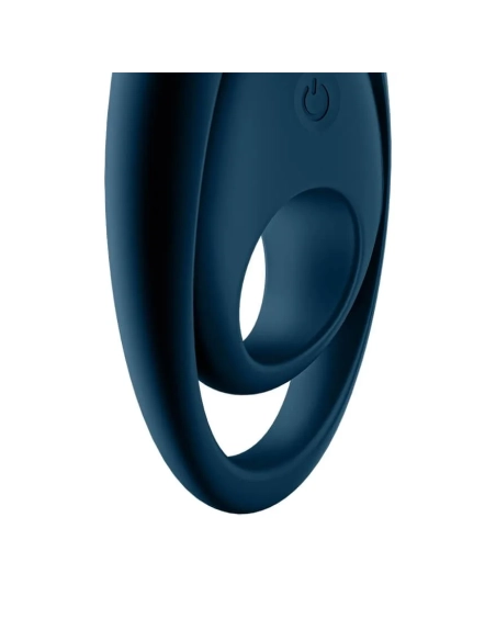 Satisfyer Gloriouse Duo - nabíjecí, vodotěsný vibrační kroužek na penis (modrý)