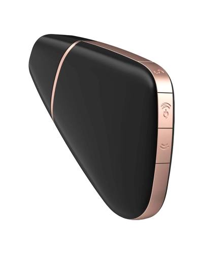 Satisfyer Love Triangle – nabíjecí, vodotěsný, smart vibrátor a stimulátor na klitoris (černý)