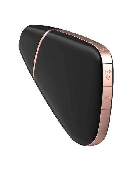 Satisfyer Love Triangle – nabíjecí, vodotěsný, smart vibrátor a stimulátor na klitoris (černý)