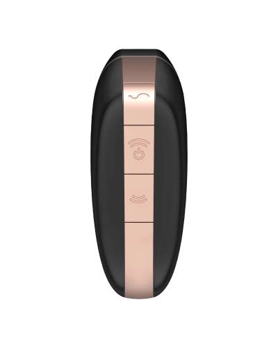 Satisfyer Love Triangle – nabíjecí, vodotěsný, smart vibrátor a stimulátor na klitoris (černý)