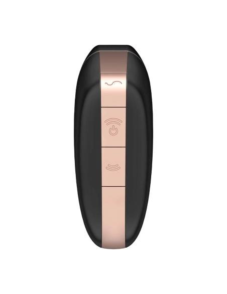 Satisfyer Love Triangle – nabíjecí, vodotěsný, smart vibrátor a stimulátor na klitoris (černý)