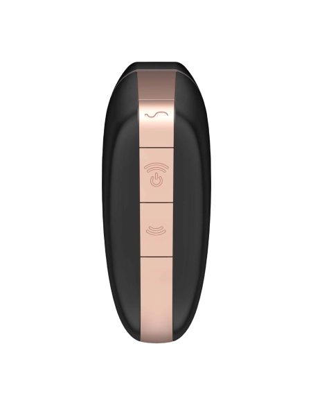Satisfyer Love Triangle – nabíjecí, vodotěsný, smart vibrátor a stimulátor na klitoris (černý)