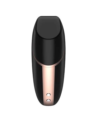 Satisfyer Love Triangle – nabíjecí, vodotěsný, smart vibrátor a stimulátor na klitoris (černý)