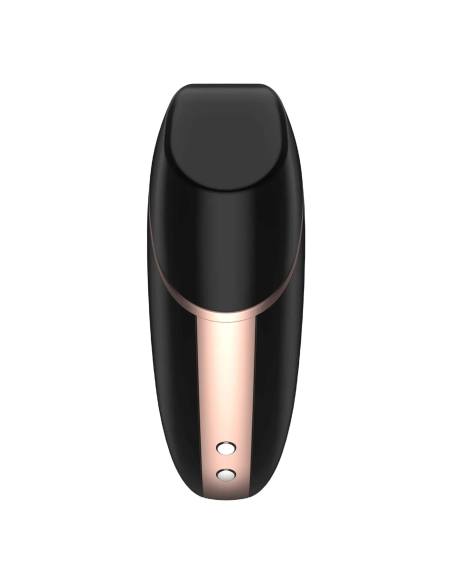 Satisfyer Love Triangle – nabíjecí, vodotěsný, smart vibrátor a stimulátor na klitoris (černý)