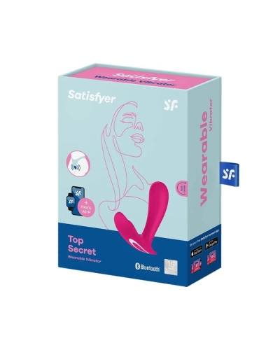 Satisfyer Top Secret - nabíjecí, inteligentní, dvoumotorový vibrátor (růžový)