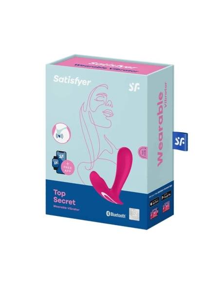Satisfyer Top Secret - nabíjecí, inteligentní, dvoumotorový vibrátor (růžový)