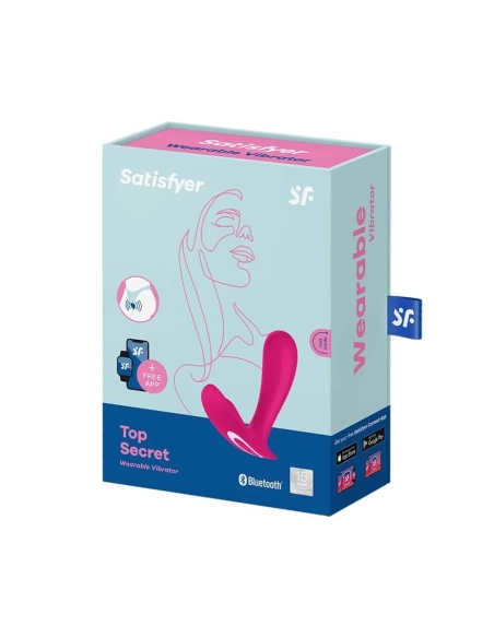 Satisfyer Top Secret - nabíjecí, inteligentní, dvoumotorový vibrátor (růžový)