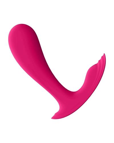 Satisfyer Top Secret - nabíjecí, inteligentní, dvoumotorový vibrátor (růžový)