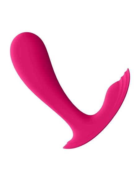 Satisfyer Top Secret - nabíjecí, inteligentní, dvoumotorový vibrátor (růžový)