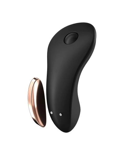 Satisfyer Little Secret - nabíjecí, vodotěsný smart vibrátor na klitoris (černý)