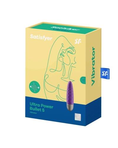 Satisfyer Ultra Power Bullet 5 - nabíjecí, vodotěsný vibrátor (fialový)
