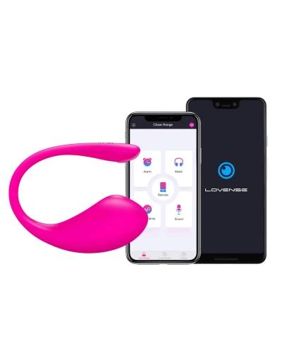 Nabíjecí smart vibrační vajíčko Lovense lush 3 růžové