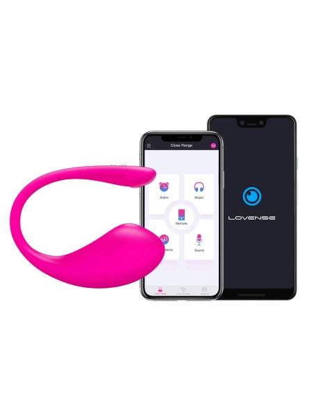 Nabíjecí smart vibrační vajíčko Lovense lush 3 růžové