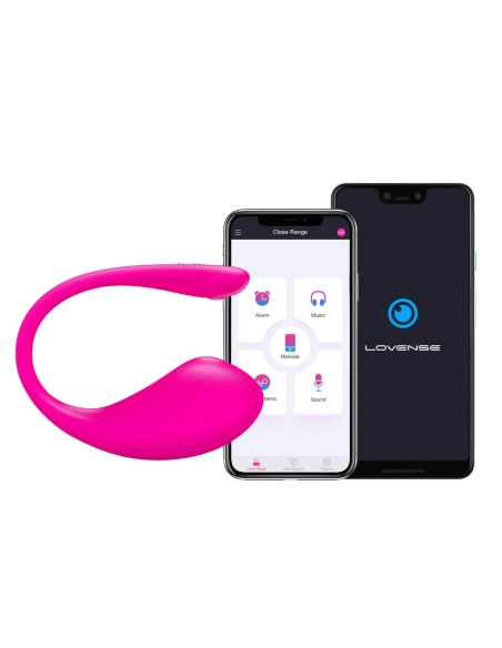 Nabíjecí smart vibrační vajíčko Lovense lush 3 růžové