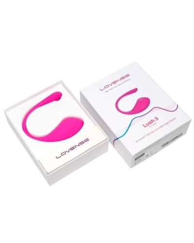 Lovense lush 3 - nabíjecí smart vibrační vajíčko (růžové)