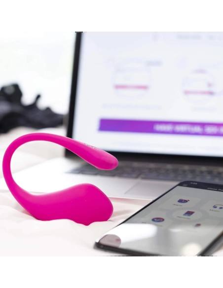 Lovense lush 3 - nabíjecí smart vibrační vajíčko (růžové)
