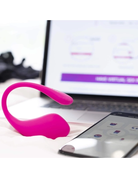 Lovense lush 3 - nabíjecí smart vibrační vajíčko (růžové)