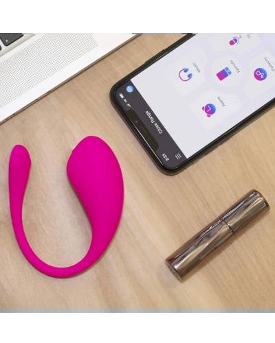Lovense lush 3 - nabíjecí smart vibrační vajíčko (růžové)