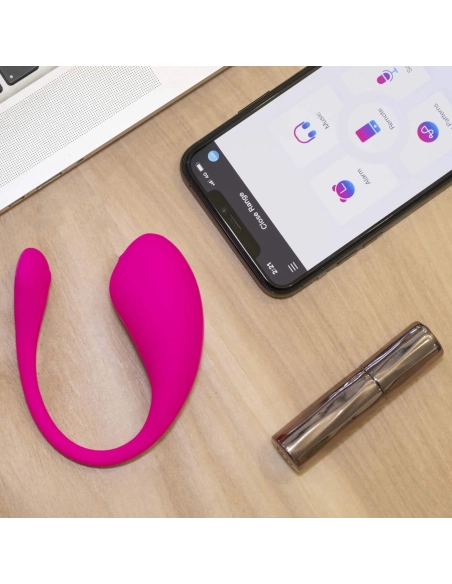 Lovense lush 3 - nabíjecí smart vibrační vajíčko (růžové)