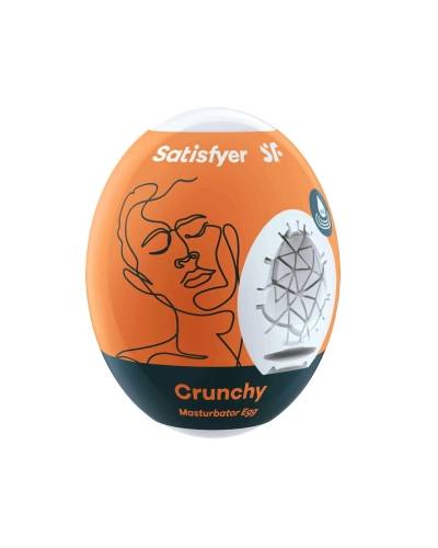 Masturbační vajíčko Satisfyer Egg Crunchy 1ks