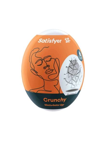 Masturbační vajíčko Satisfyer Egg Crunchy 1ks