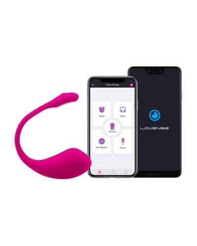Nabíjecí smart vibrační vajíčko LOVENSE Lush 2 růžové