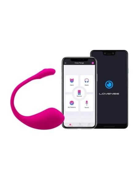 Nabíjecí smart vibrační vajíčko LOVENSE Lush 2 růžové