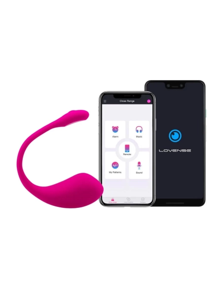 Nabíjecí smart vibrační vajíčko LOVENSE Lush 2 růžové