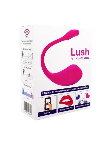 LOVENSE Lush 2 - nabíjecí smart vibrační vajíčko (růžové)