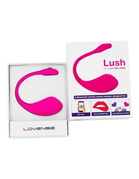 LOVENSE Lush 2 - nabíjecí smart vibrační vajíčko (růžové)