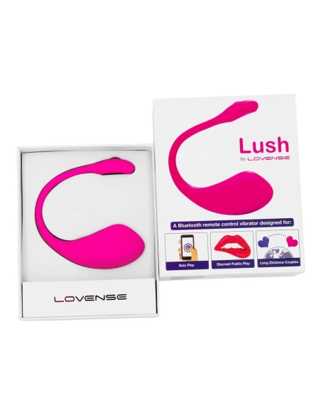 LOVENSE Lush 2 - nabíjecí smart vibrační vajíčko (růžové)