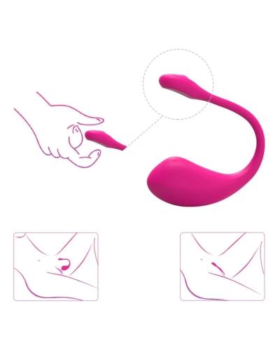 LOVENSE Lush 2 - nabíjecí smart vibrační vajíčko (růžové)
