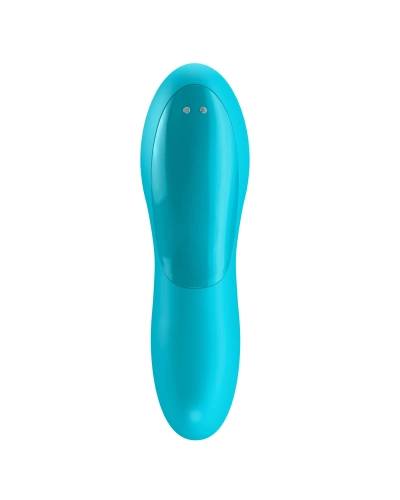Satisfyer Teaser - nabíjecí, vodotěsný prstový vibrátor (tyrkysový)