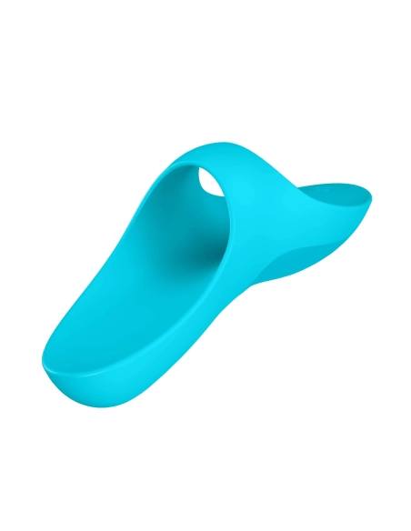 Satisfyer Teaser - nabíjecí, vodotěsný prstový vibrátor (tyrkysový)