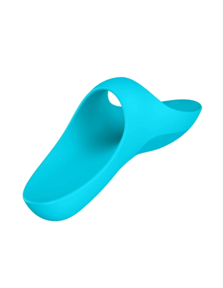 Satisfyer Teaser - nabíjecí, vodotěsný prstový vibrátor (tyrkysový)