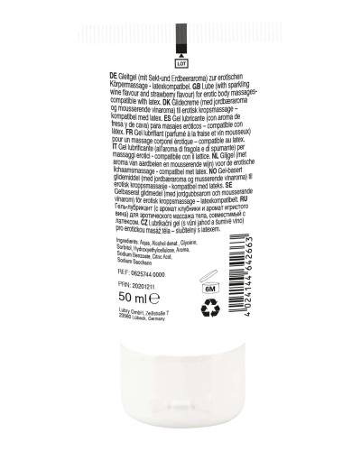 Lick it! - 2in1 jedlý lubrikant - šampaňské-jahoda (50ml)