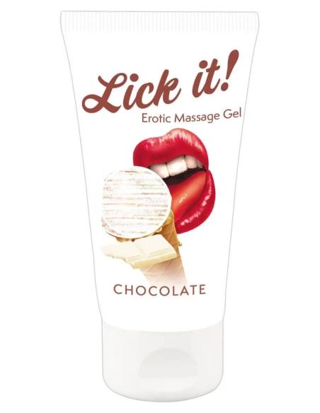 Jedlý lubrikantbílá čokoláda Lick it! 50ml