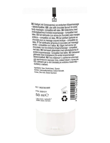 Lick it! - jedlý lubrikant - bílá čokoláda (50ml)