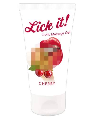 Jedlý lubrikant Lick it! třešňový 50ml