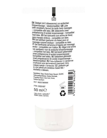 Lick it! - jedlý lubrikant - jahodový (50ml)