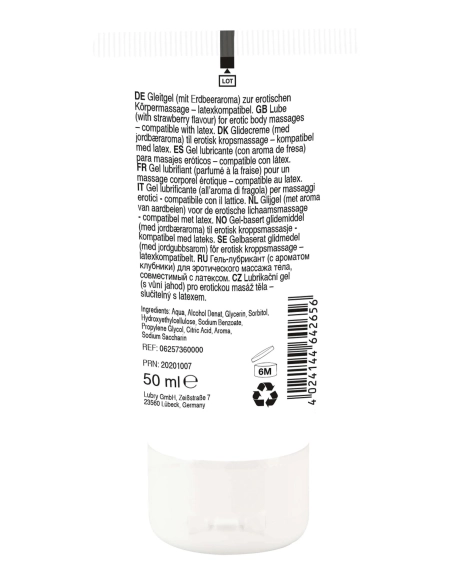 Lick it! - jedlý lubrikant - jahodový (50ml)