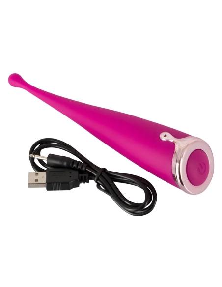 Couples Choice Spot Vibrator - nabíjecí vibrátor na klitoris (růžový)