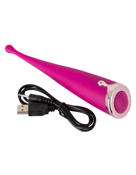 Couples Choice Spot Vibrator - nabíjecí vibrátor na klitoris (růžový)