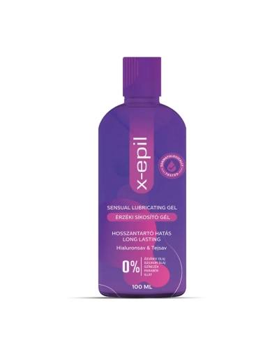 Smyslný lubrikační gel X-Epil 100 ml
