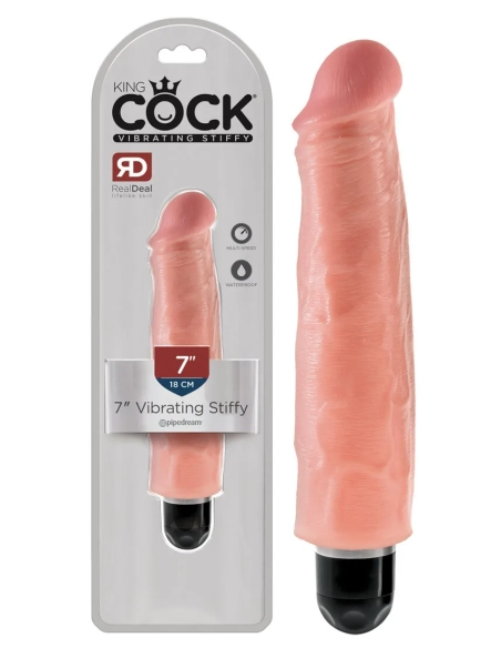 Pipedream King Cock 7″ vodotěsný realistický vibrátor