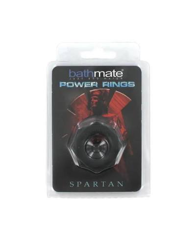 BathMate – Spartan silikonový erekční kroužek (černý)