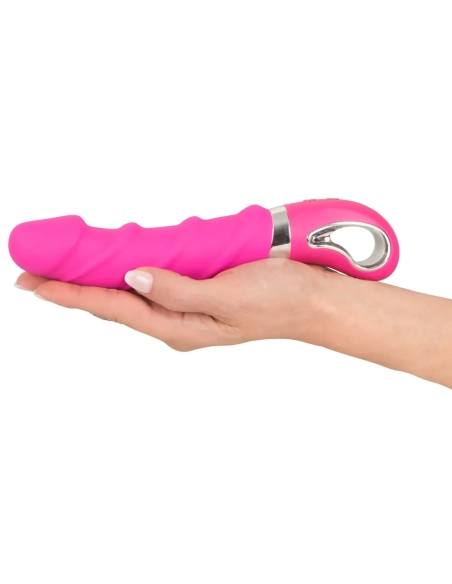 SMILE Soft - nabíjecí, ohřívající vibrátor (růžový)