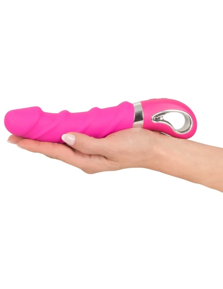 SMILE Soft - nabíjecí, ohřívající vibrátor (růžový)